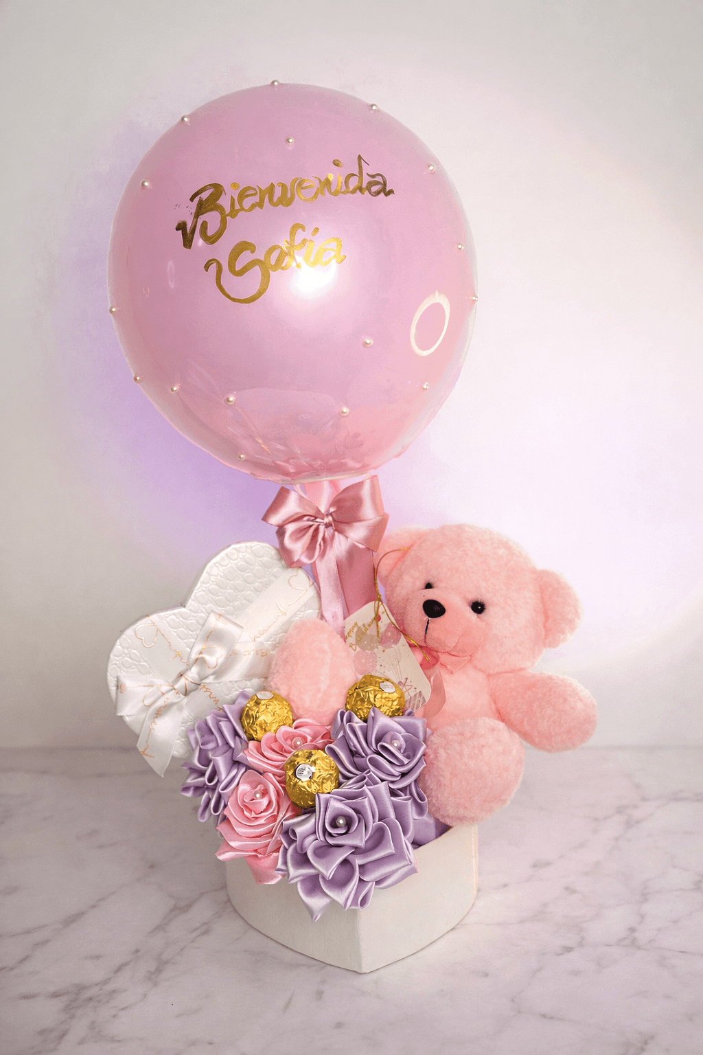 Canasta Bienvenido Pink